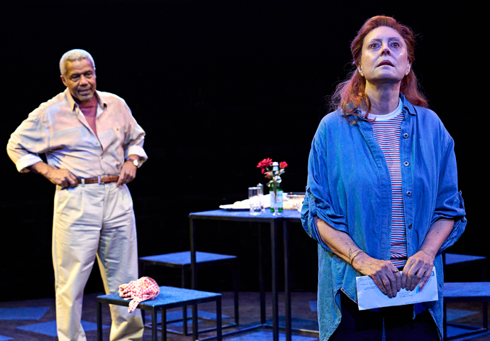 Review: Mary Page Marlowe at the Young Vic Hugh Quarshie (Andy), Susan Sarandon (Mary Page Marlowe) in Mary Page Marlowe at The Old Vic (2025). Photo by Manuel Harlan (1) (1)