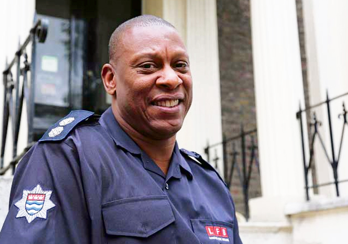 Trailblazer Micky: I joined the brigade as a firefighter – and very quickly became a black firefighter Micky Nicholas