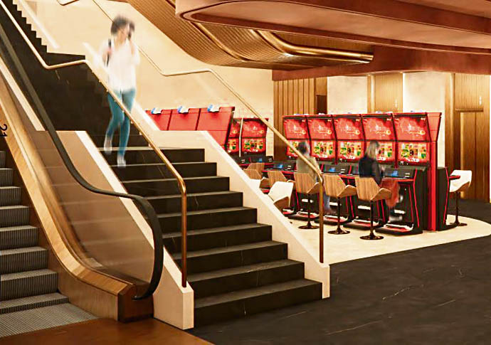 Trocadero casino_Basement