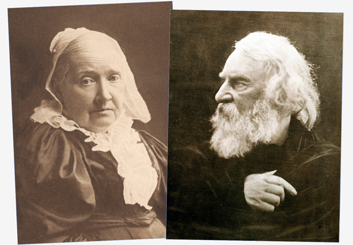 Julia Ward Howe and Henry Longfellow