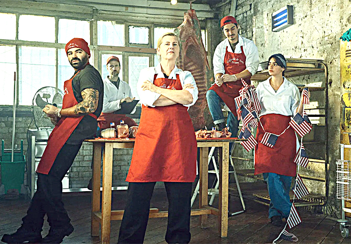 Review: The Meat of Kings! (Inc.) of Brooklyn Heights, Park 200 Theatre The Meat King_Mark Douet