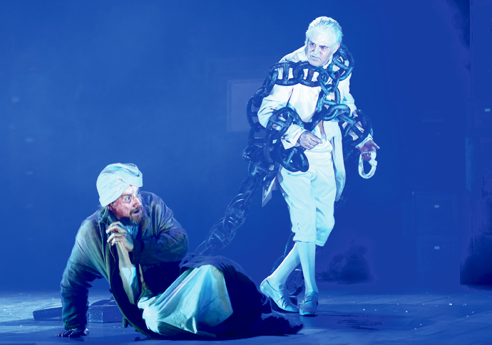 Review: Charles Dickens’ A Christmas Carol: A Ghost Story, at Alexandra Palace Theatre A Christmas Carol- A Ghost Story at Alexandra Palace. Photo by Mark Douet 3Q9A5171