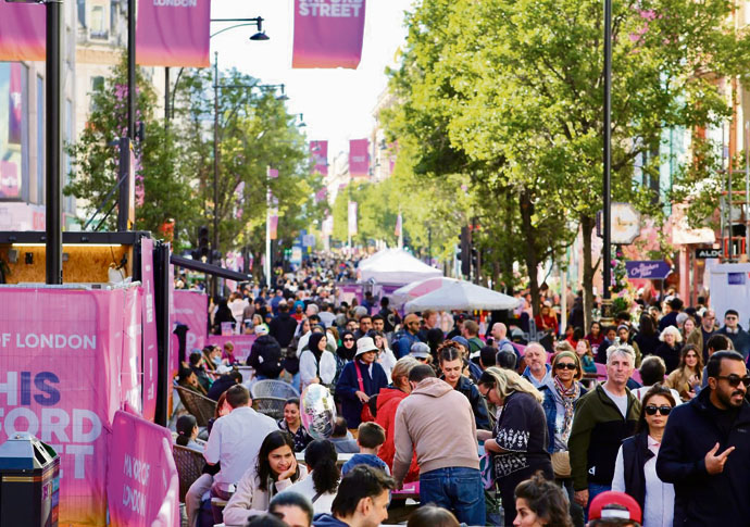 Mayor’s car-free plan for street a step closer Oxford Street 1