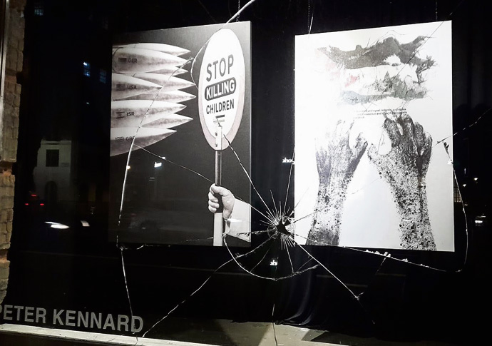 Art attack kills ‘Window Wonderland’ show bomb kennard
