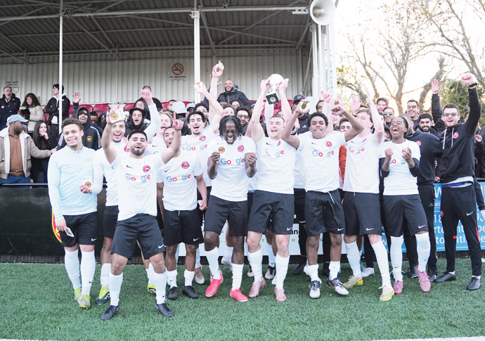 United aces win ‘first trophy of many’ Camden United One