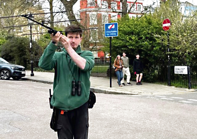 The hawk who made his escape Hawk search-3