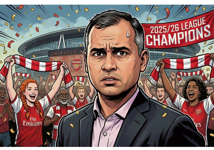 Harrington: Take a look around, Murad… this city is red and white Murad