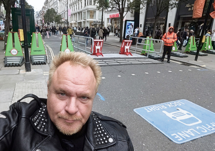 Street’s ‘too narrow for wheelchairs’ Mik Scarlet
