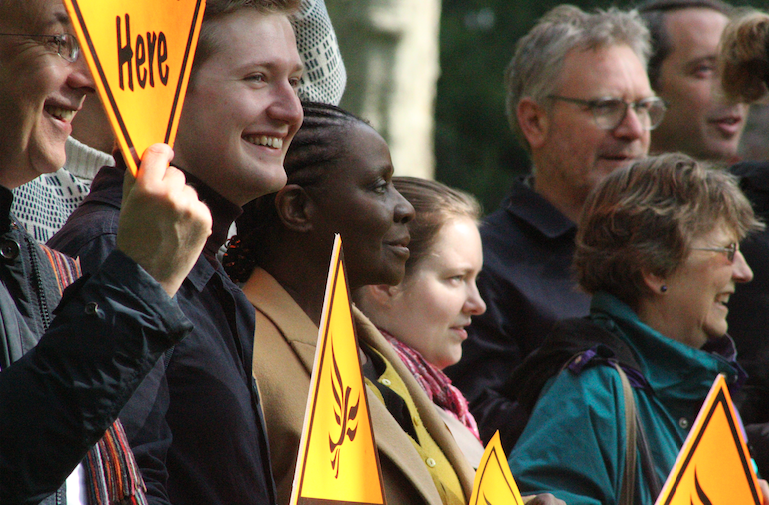 Lib Dem Support Are EU at home? Former Belgian PM backs the Lib Dems on election trail ...
